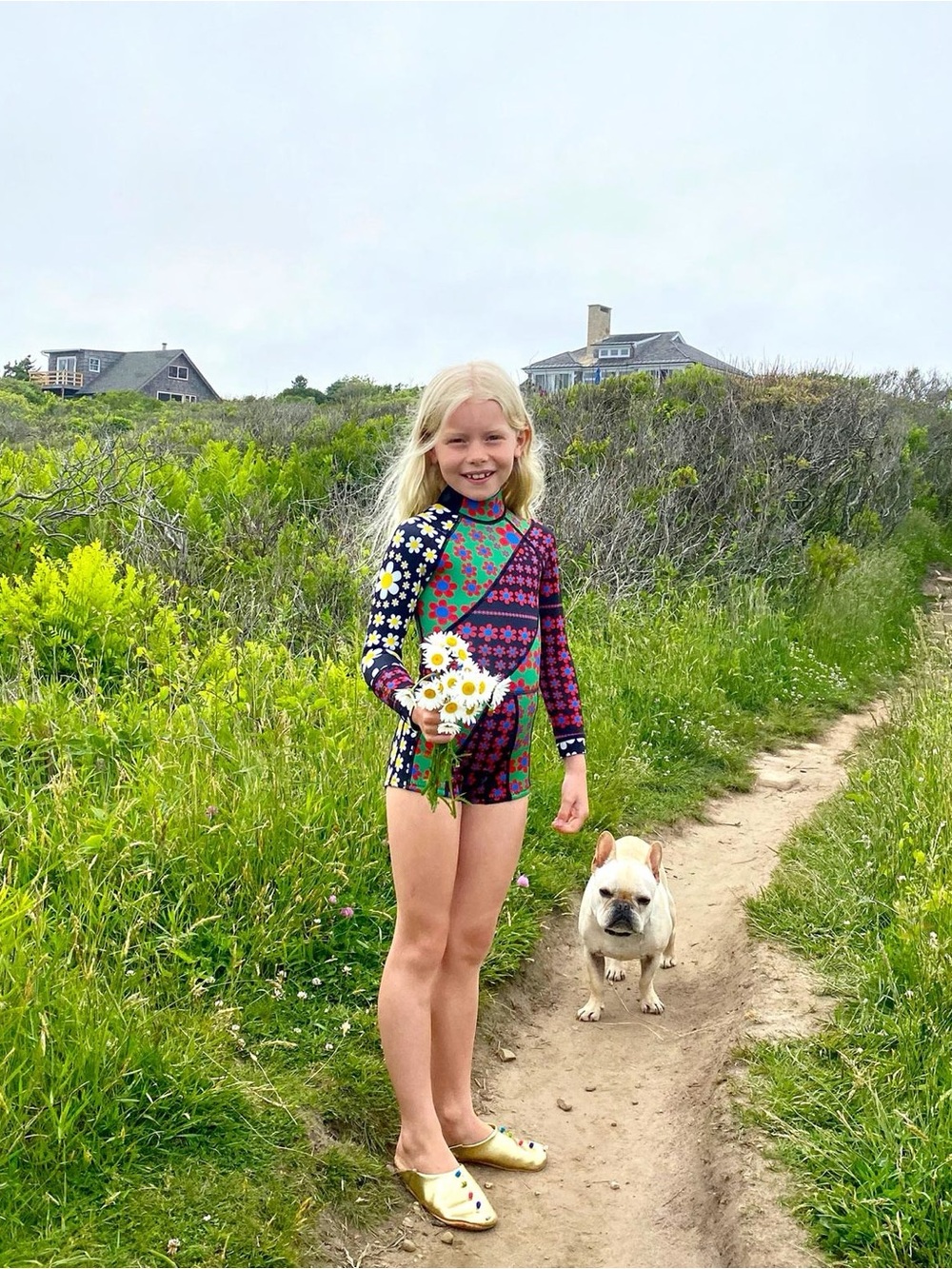 Cynthia Rowley Mia Daisy
Patchwork Wetsuit Girls Long-Sleeve  7-8 Y/O